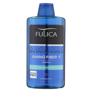شامپو تقویت کننده و حجم دهنده فولیکا Amino Fiber F حجم ۴۰۰ میلی لیتر